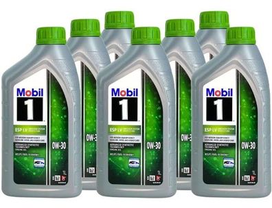 Mobil 1 ESP LV 0W-30 7x1 Liter