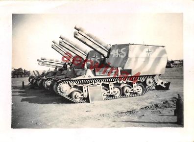 Panzerhaubitze franz. Fahrgestell Sd. Kfz.135/1 Panzer Tank Tobruk Libyen DAK