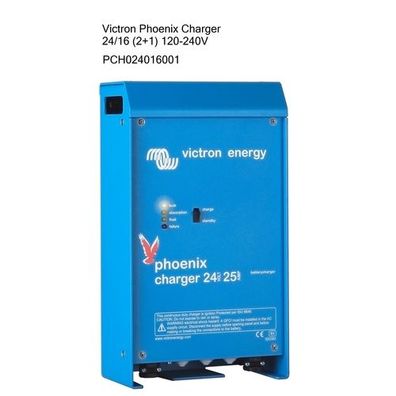 Victron Phoenix Charger 24/16 (2 + 1) 120-240V PCH024016001