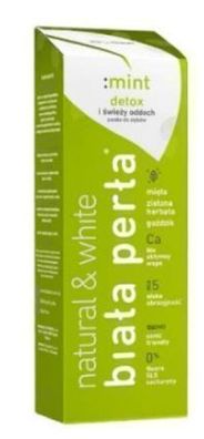 Natürliche Minze Zahncreme 75ml - Weißer Perle