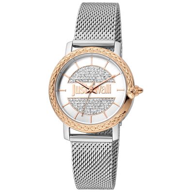 Just Cavalli Uhr JC1L212M0275 Damen Armbanduhr Silber