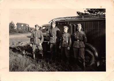 Funkübung Funkkraftwagen Kfz.17 in der Eifel