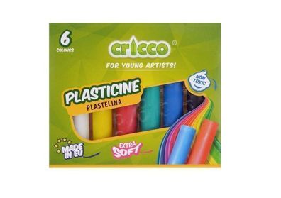 6/12 Farben Knetmasse Knete Set Bunt Bastelknete Kinderknete Plastilin