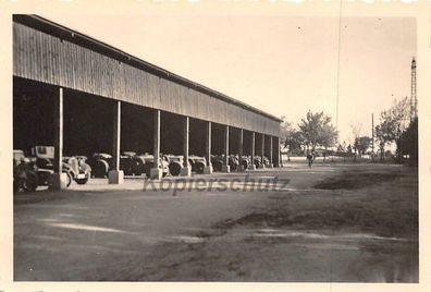 Garage der Scheinwerfer Abteilung Kübelwagen