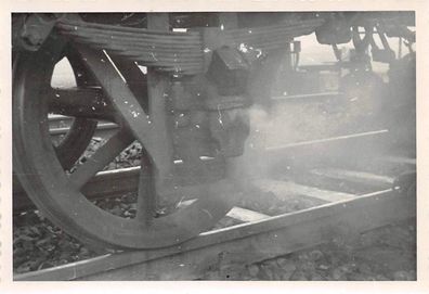 Lagerschaden an poln. Wagen Zugfahrt Breslau Schlesien