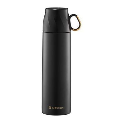 Thermosflasche Royal 500 ml Schwarz Ambition