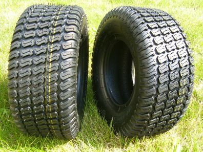 2 x Reifen 18x8-50-8 inkl- Schlauch 18x8-50-8 für Aufsitzmäher Rasenmäher, Wanda