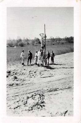 deutsche Soldaten Nachrichtentrupp bei Smolensk Russland