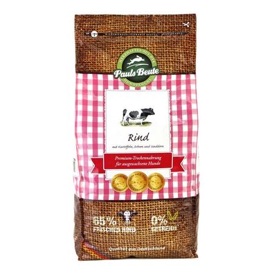 Pauls Beute Rind Trockenfutter 2,5kg getreidefrei