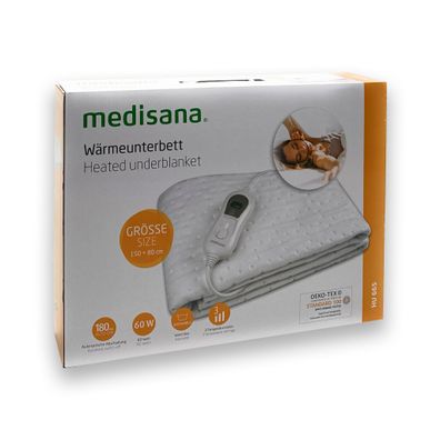 Medisana HU 665 Wärmeunterbett Wärmedecke Heizdecke 3 Temperaturstufen