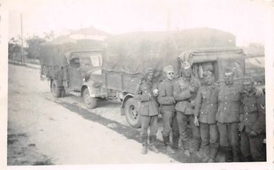 Deutsche Soldaten LKW Borgward Ternopil Ukraine Ostfront