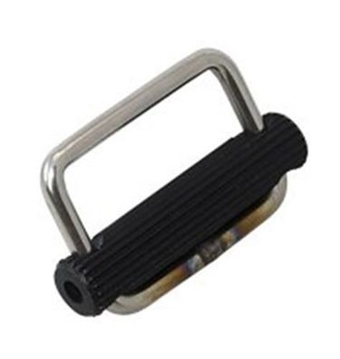 Schnalle mit bewegl. Aluminium-Steg für 40mm, SS0676