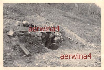 Bunkerstellung deutsche Soldaten Kamyschli - Schlucht Krim Ostfront