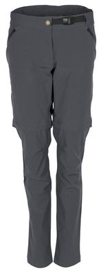 Pinewood 3045 Everyday Travel Zip-Off Damen Hose Asch Grau (413)