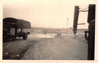 Deutsche LKW Schnee fahrt nach Orel Russland