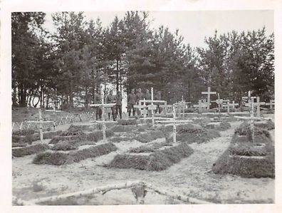 Deutsche Heldenfriedhof zwischen Roslawl - Kritschew Ostfront