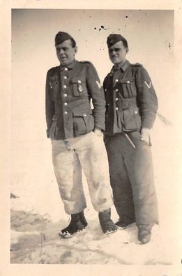 Deutsche Soldaten im Kriegswinter 1942 / 43 Ostfront