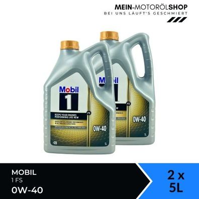 Mobil 1 FS 0W-40 2x5 Liter