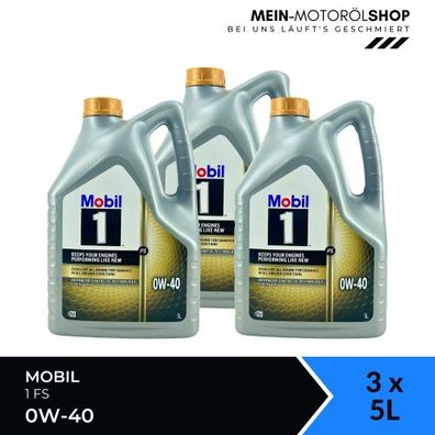 Mobil 1 FS 0W-40 3x5 Liter