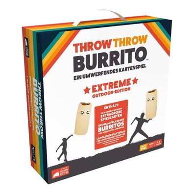 Partyspiel - Throw Throw Burrito (Extreme Outdoor-Edition)