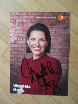 ZDF Bares für Rares - Wendela Horz - handsigniertes Autogramm