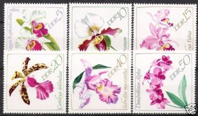 DDR Nr.1420/25 * * Orchideen 1968, postfrisch