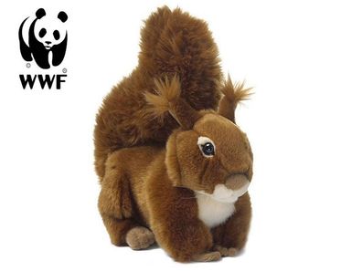 Plüschtier Eichhörnchen (23cm, liegend) lebensecht Kuscheltier Stofftier