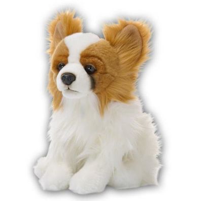 Anna Club Plüschtier - Zwergspaniel Hund (28cm) lebensecht Kuscheltier Stofftier