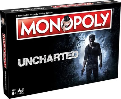 Monopoly - Uncharted (englisch) Brettspiel Gesellschaftsspiel Boardgame