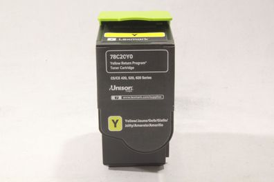 Lexmark 78C20Y0 Toner Yellow -Bulk