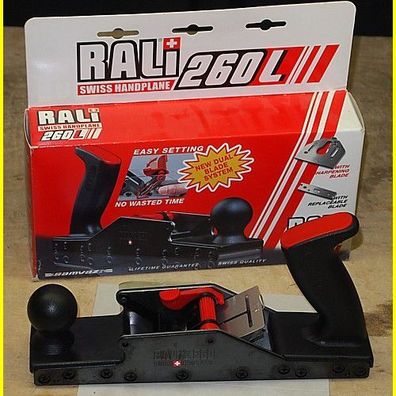 Rali Handhobel 260 L mit Wendemesser - Neu