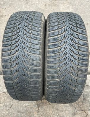 2x Winterreifen 205/55 R16 91T Kumho WinterCraft WP51 DOT21 6,4-6,9mm