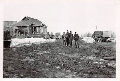 Quartier LKW bei Orel Ostfront