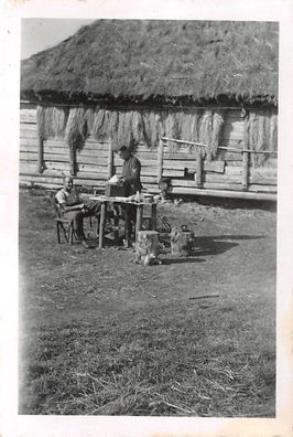 Wehrmacht Sreibstube in Studinowo Russland Ostfront