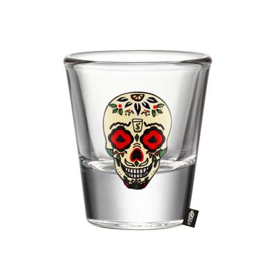 Sierra Tequila Shotglas Totenkopf Mann geeicht 2cl