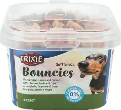 Trixie Soft Snack Soft Snack Bouncies Dog Hund Ernährung Geflügel Lamm