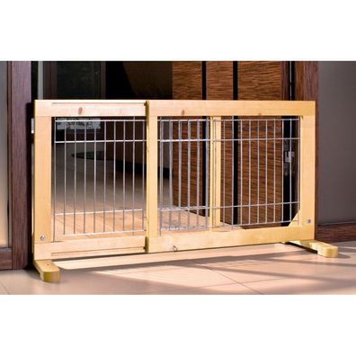 Trixie Hundeabsperrgitter für Welpen und kleine Hunde 65–108×50cm Hund