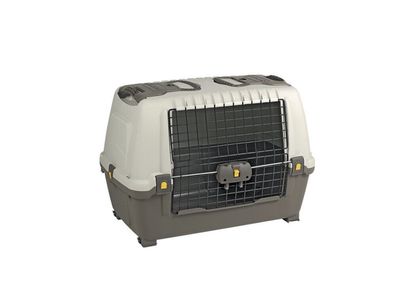 Nobby Autobox "Skudo Car 80 grau 77 x 43 x 51 Transportbox Auto Hund Dog