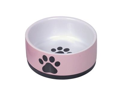 Nobby Keramik Napf "Paw"pink ? 14 x 6,5 cm, 0,4 l