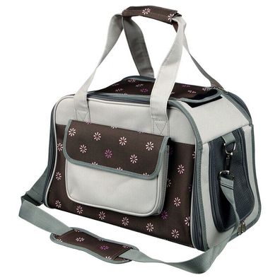 Trixie Tasche Libby braun/grau Hunde Polyester