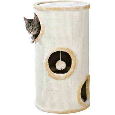 Trixie Cat Tower Katze Kratzbaum Samuel 70 cm, natur/beige