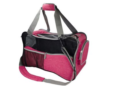 Nobby Tasche "BONE"pink 47 x 24 x 29 cm Hund Katze Dog Cat Transport