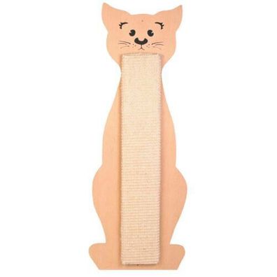 Trixie Kratzbrett Katze Sisalteppich, Katzenminze 21 56 cm, natur/beige