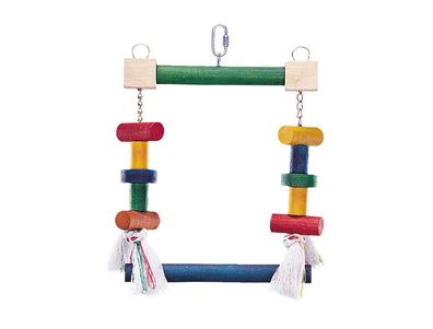 Nobby Cage Toy, Schaukelbunt 14 Bloecke; 23 x 21 cm Großsittiche Vögel