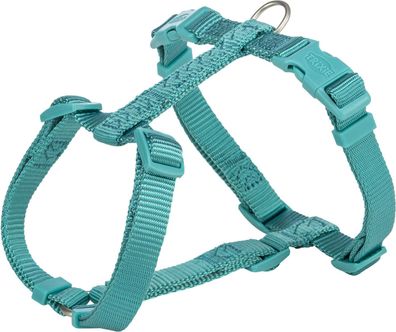 Trixie Premium Hunde H-Geschirr aqua Hunde Dog NEUE FARBE