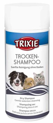 TRIXIE Trocken Shampoo Trocken Shampoo Hunde Katzen Kleintiere 100 g