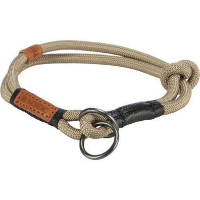 Trixie BE NORDIC Zug-Stopp-Halsband 6 GRÖßEN sand/schwarz Hund Halsband