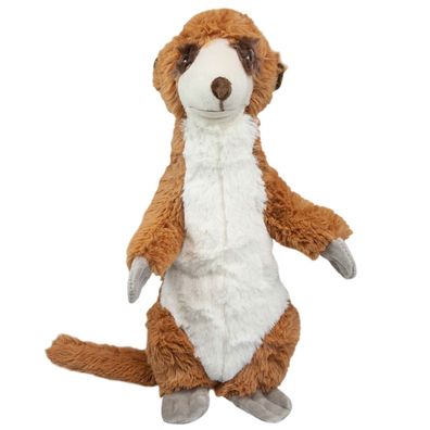 Trixie Spielzeug Erdmännchen - 40cm - mit Quietscher - Kuscheltier für Hunde