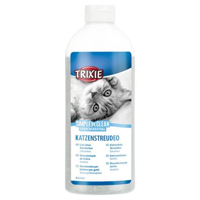 Trixie Simplen Clean Katzenstreudeo Aktivkohle Frühlingsfrisch Babypuderduft