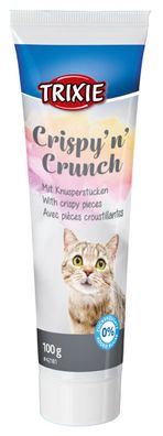 Trixie Crispy'n'Crunch Paste mit Knusperstückchen gegen Haarballenbildung Katze